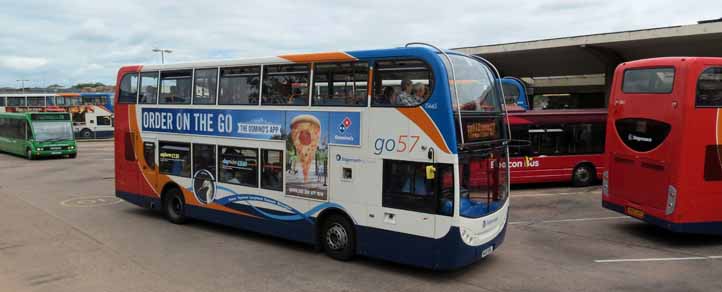 Stagecoach Devon Scania N230UD ADL Enviro400 15665